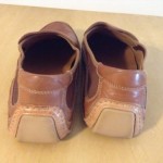 Cole Haan Nike Air Brown Leather Mens Slip On Loafers- 9M