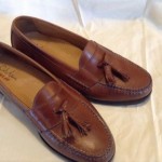Cole Haan Nike Air Brown Loafers Slip On Tassel Size 10 Moc