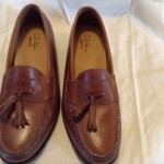 Cole Haan Nike Air Brown Loafers Slip On Tassel Size 10 Moc