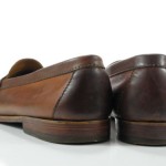 Cole Haan 11 M Mens shoes brown leather penny loafers casual slip on moccasin