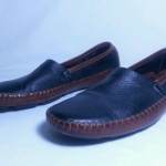 Men’s BRAGANO by Cole Haan ITALIAN LOAFERS Black and Brown Leather