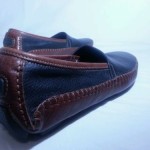 Men’s BRAGANO by Cole Haan ITALIAN LOAFERS Black and Brown Leather