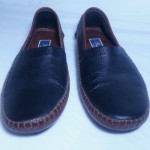 Men’s BRAGANO by Cole Haan ITALIAN LOAFERS Black and Brown Leather