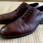 Men’s Cole Haan Dress Cap Toe Laceups Dark Brown 10.5 M Worn Once