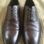 Men’s Cole Haan Dress Cap Toe Laceups Dark Brown 10.5 M Worn Once