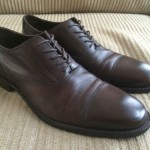 Men’s Cole Haan Dress Cap Toe Laceups Dark Brown 10.5 M Worn Once