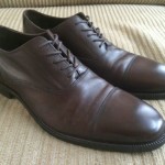 Men’s Cole Haan Dress Cap Toe Laceups Dark Brown 10.5 M Worn Once