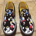 Circle Jerks Vans Slip On Mens Size 9 Or Womens Size 10.5 Limited Edition