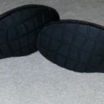 CLARKS LOAFERS  DARK BROWN  with BLACK   LEATHER UPPERS  SZ 10 M