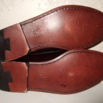 Cole Haan Burgundy Leather Tassel Slip On Loafers Shoes Mens Sz.10.5 EEE 3E
