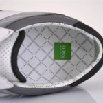 NEW HUGO BOSS GREEN LABEL MEN’S SOMERSET GREY SNEAKERS SHOES~8 41
