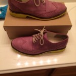Cole Haan Air Franklin Hibiscus Suede Volt MSRP $198 70% Off