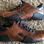 Mens DIESEL SHOES Auriga BROWN Leather Square CASUAL Sz EU 45 or 12