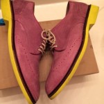 Cole Haan Air Franklin Hibiscus Suede Volt MSRP $198 70% Off