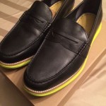 COLE HAAN LUNARGRAND PENNY SIZE 12 Mens BLACK VOLT WORN ONCE ORIGINAL BOX