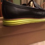 COLE HAAN LUNARGRAND PENNY SIZE 12 Mens BLACK VOLT WORN ONCE ORIGINAL BOX