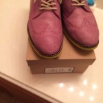 Cole Haan Air Franklin Hibiscus Suede Volt MSRP $198 70% Off