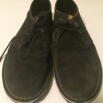 CLARKS ORIGINALS  BLACK SUEDE LACE UP SIZE 10.5M  78151
