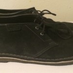 CLARKS ORIGINALS  BLACK SUEDE LACE UP SIZE 10.5M  78151