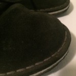 CLARKS ORIGINALS  BLACK SUEDE LACE UP SIZE 10.5M  78151
