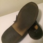 CLARKS ORIGINALS  BLACK SUEDE LACE UP SIZE 10.5M  78151