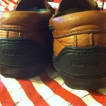 Mens Cole Haan Country Brown Leather Driving Mocs- Shoes – Loafers Size 8.5 B