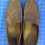 COLE HAAN Loafers Mens 11  Nike Air Slip on Brown Leather Mens Shoes