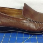 COLE HAAN Loafers Mens 11  Nike Air Slip on Brown Leather Mens Shoes