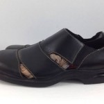 COLE HAAN – NIKE AIR Mens Black Leather Casual Shoes Size 8 Medium