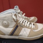 DIESEL TAN DONNY BASEBALL LEATHER BOOTS MEN ATHLETIC SNEAKER WEAR SIZE 10.5