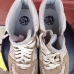 DIESEL TAN DONNY BASEBALL LEATHER BOOTS MEN ATHLETIC SNEAKER WEAR SIZE 10.5