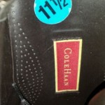 Cole Haan brown croc casual shoes