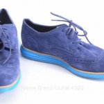 Cole Haan Lunargrand C11096 navy blue 11 suede wingtip oxford shoe $198 HBM238