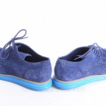 Cole Haan Lunargrand C11096 navy blue 11 suede wingtip oxford shoe $198 HBM238