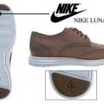 Nike x Cole Haan Lunargrand Wing Tip Oxford 11 M Chestnut Blue