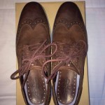 Nike x Cole Haan Lunargrand Wing Tip Oxford 11 M Chestnut Blue
