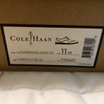 Nike x Cole Haan Lunargrand Wing Tip Oxford 11 M Chestnut Blue