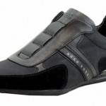 Hugo Boss Men’s Spacit On Fashion Black Slip On Sneaker Shoes