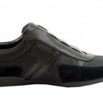 Hugo Boss Men’s Spacit On Fashion Black Slip On Sneaker Shoes