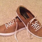 Mens Cole Haan Nike Air Lunarlon Casual Lace Up Shoes Size 9 Brown