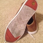 Mens Cole Haan Nike Air Lunarlon Casual Lace Up Shoes Size 9 Brown