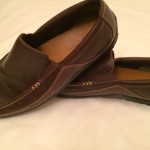 Cole Haan Mens Brown Leather Slip On Loafers Size 13