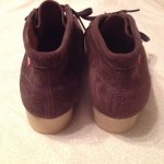 Mens Sz 9 Brown Suede Clarks Wallabees