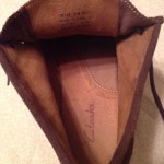 Mens Sz 9 Brown Suede Clarks Wallabees