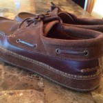 LK NW Mens Timberland Leather Sperry Style Loafers Top Sider Boat Shoes 10 Brown