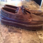 LK NW Mens Timberland Leather Sperry Style Loafers Top Sider Boat Shoes 10 Brown