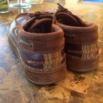 LK NW Mens Timberland Leather Sperry Style Loafers Top Sider Boat Shoes 10 Brown