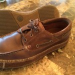 LK NW Mens Timberland Leather Sperry Style Loafers Top Sider Boat Shoes 10 Brown