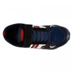 Diesel Mens Gunner On Blue  Leather Velcro Strap Sneakers Shoes