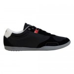 Diesel Mens The Bays Black Casual Lace Up Sneakers Shoes